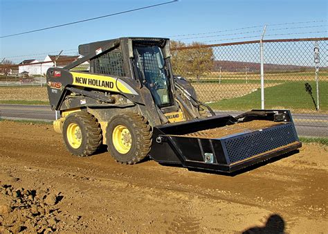 skid steer hay rake|rock rake for skid steer.